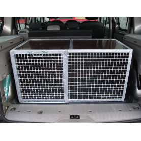 Cage de transport pour chiens 90 x 50 x 50 cm