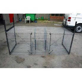 Cage piège à renard 2 entrées
