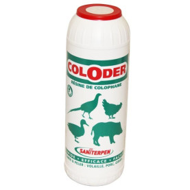 Coloder, résine de colophane