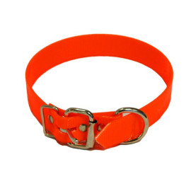 Collier fluorescent pour chien de chasse 35cm.