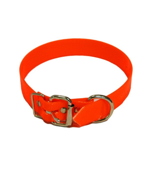 Collier fluorescent pour chien de chasse 35cm.