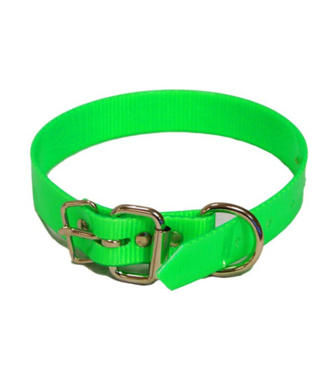 Collier fluorescent pour chien de chasse 35cm.