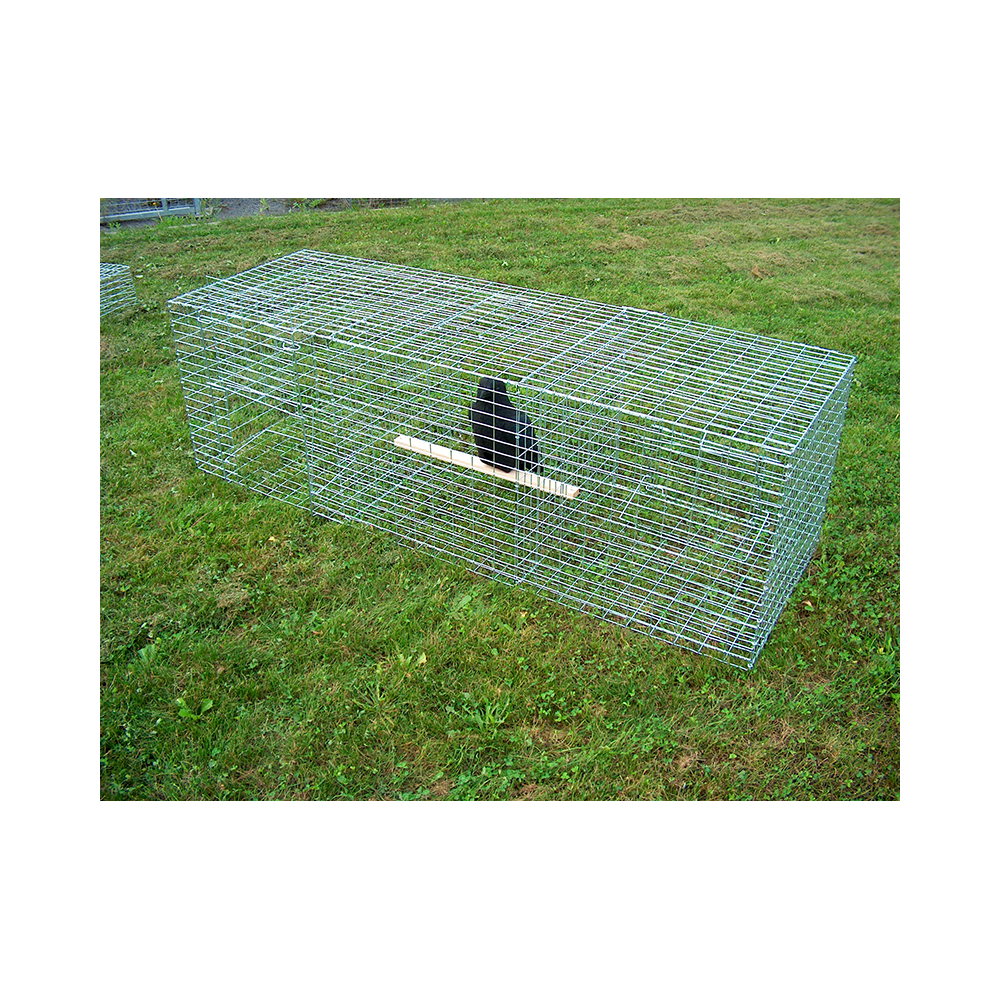 Nasse à corbeaux rectangulaire 150x50x50 