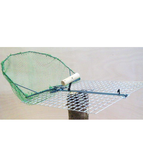 Piège à Oiseaux Protecteur De Cultures Vert 50x40 Cm | Filet En Acier Et Polyéthylène | Réutilisable Et Portable