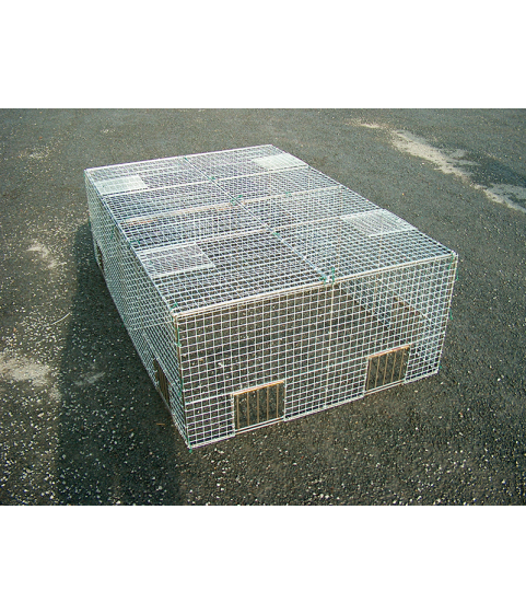 Cage à cliquettes en kit 150x100x30